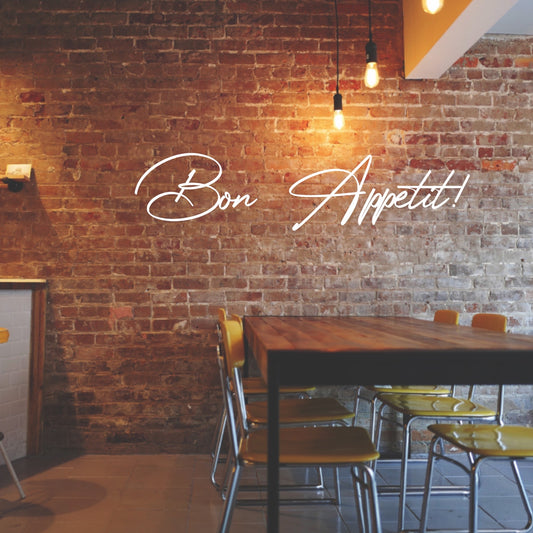 Bon Appétit - Wandspruch