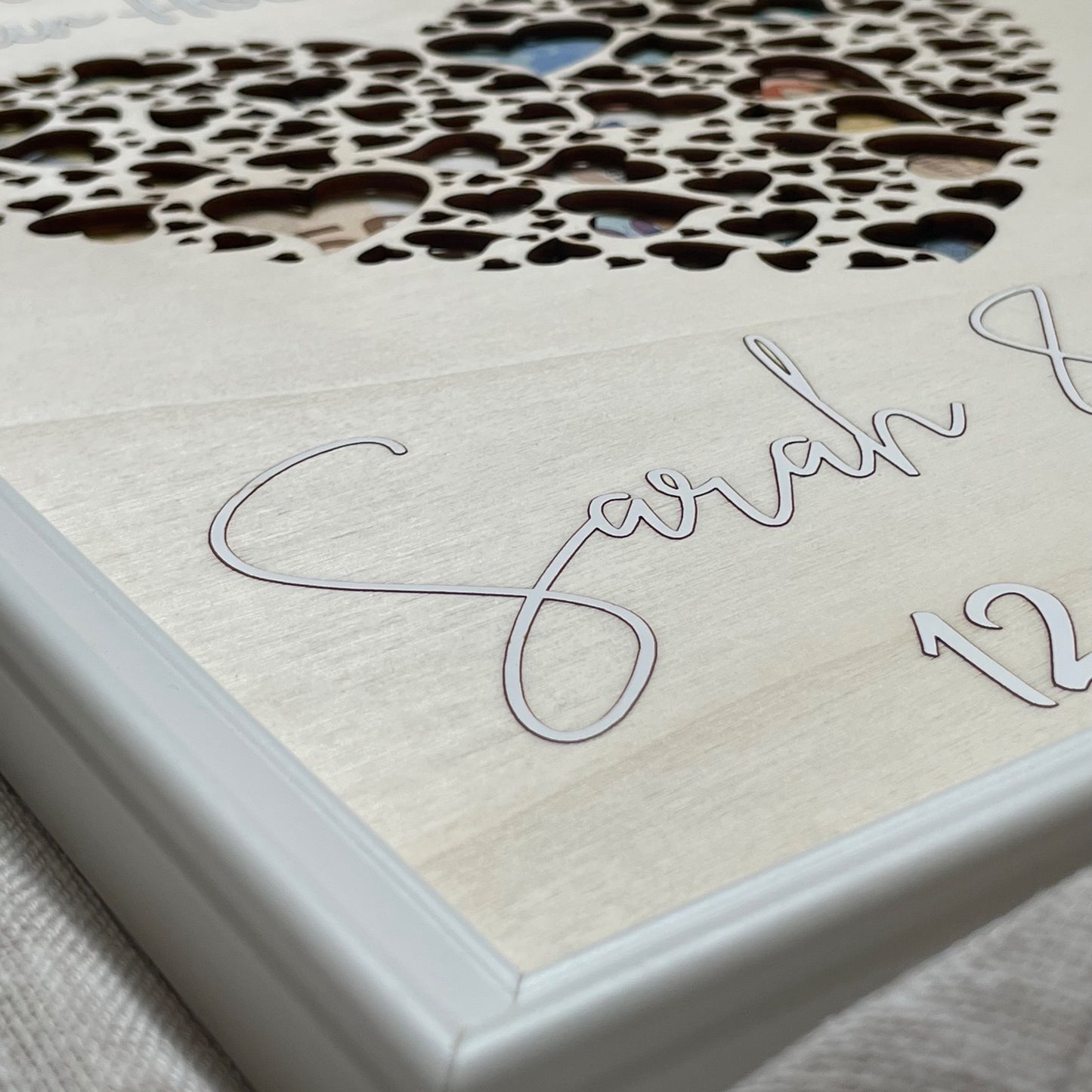 Geldgeschenk zur Hochzeit - personalisiert mit Namen und Datum