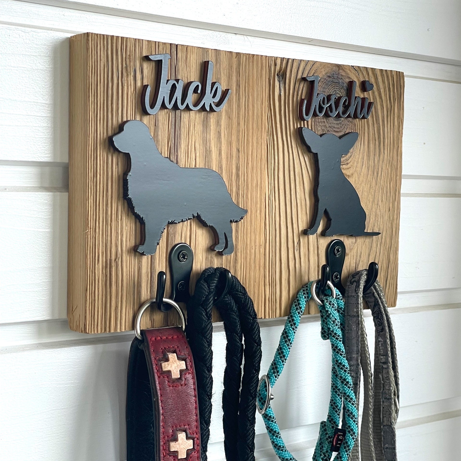 Garderobe für Hundeleine und Halsband